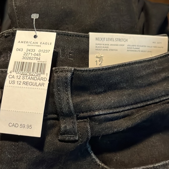 NWT American Eagle Curvy Super Hi-rise Jegging Crop - Picture 2 of 4